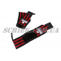 Бинты кистевые для бодибилдинга Schiek 1112 Wrist Wraps - Black 12"